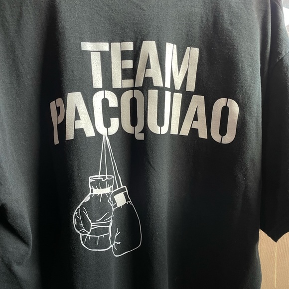 Team Manny Pacquiao run Floyd boxing tee - Picture 12 of 12